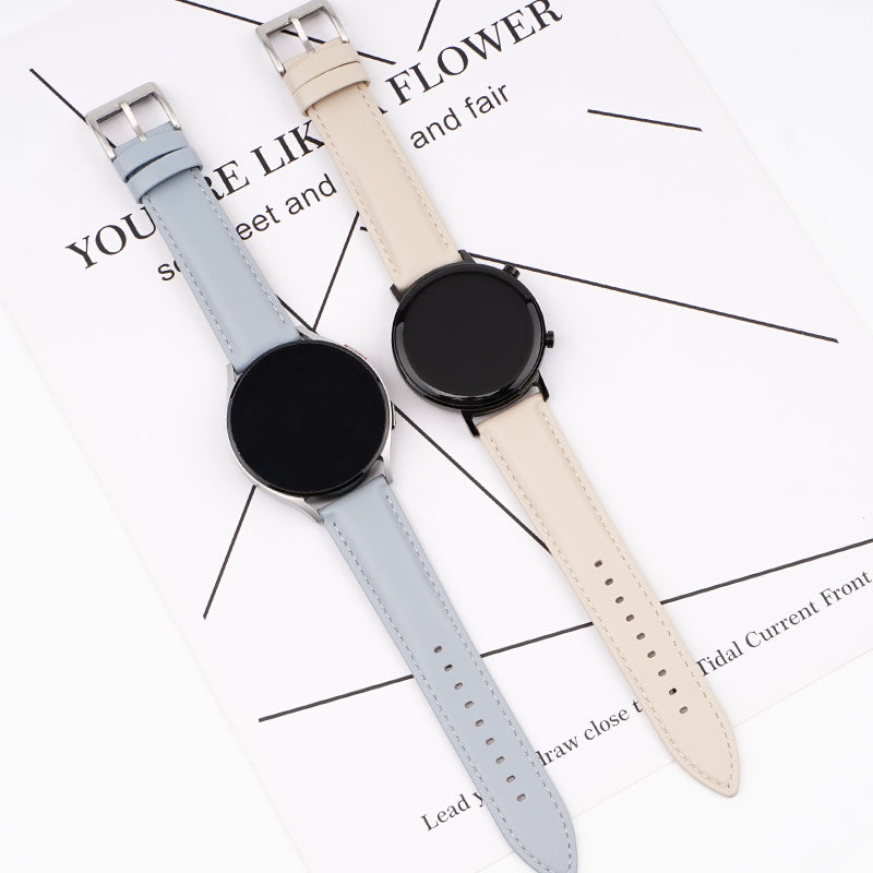 Cinturini PELLE IMBOTTITA di qualità per Omega x Swatch