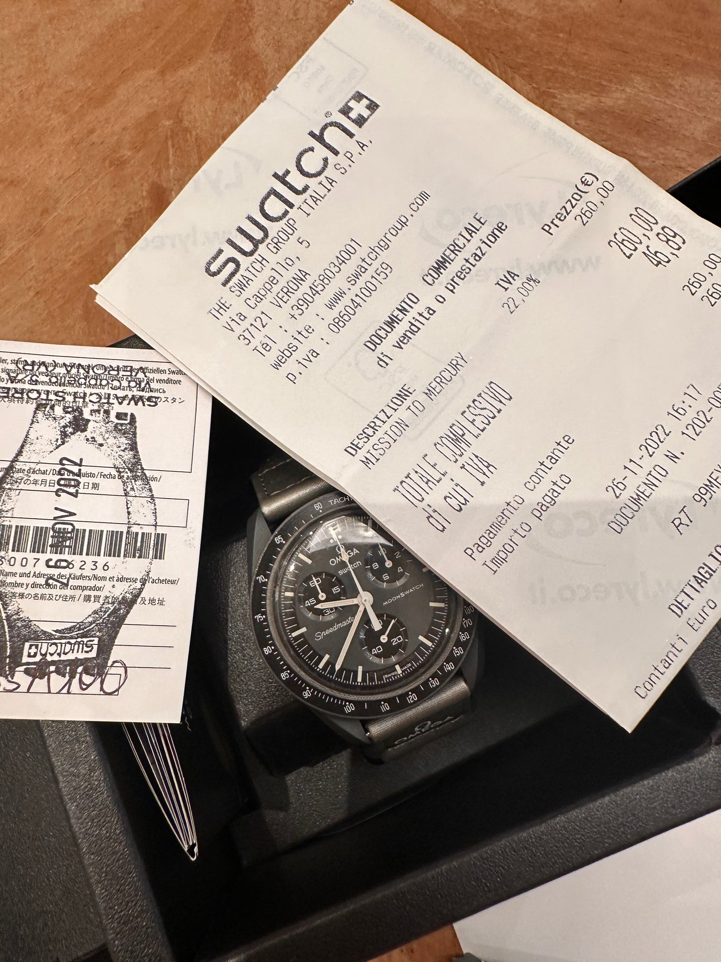 OmegaXSwatch Mercury (usato)
