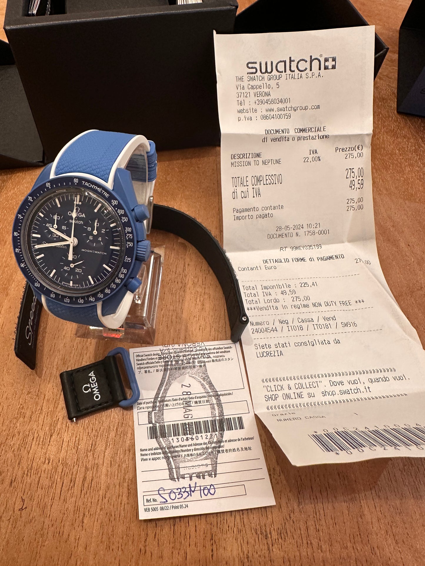 OmegaxSwatch Neptune (usato)