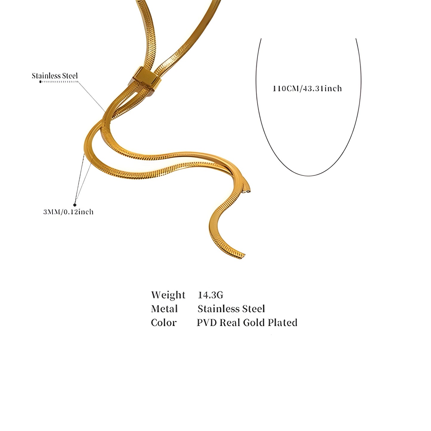 BEHI SPANO long NECKLACE