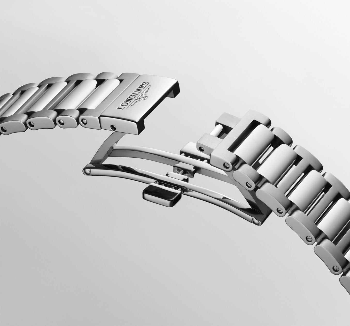 Longines orologio Conquest 38mm blu automatico acciaio L3.720.4.92.6