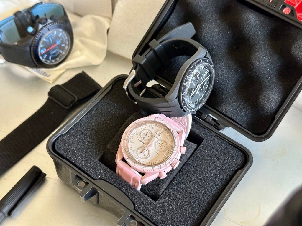 Scatola porta orologi antiurto da viaggio