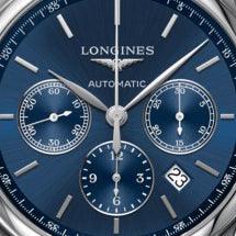 Longines orologio The Longines Master Collection 42mm blu acciaio uomo cronografo automatico L2.759.4.92.0