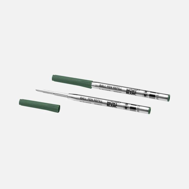 Montblanc 2 refill per penna a sfera (M) Irish Green (Verde) 128217