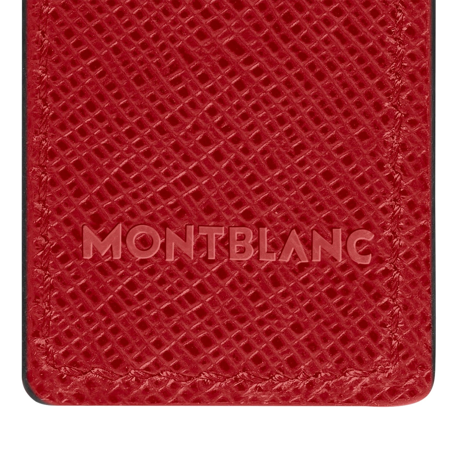 Montblanc astuccio per 1 strumento da scrittura Montblanc Sartorial rosso 130835