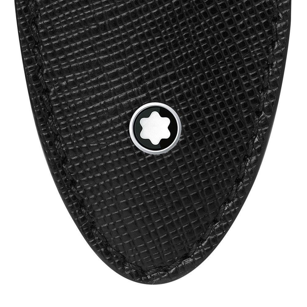 Montblanc astuccio per 1 strumento da scrittura Sartorial nero 118699