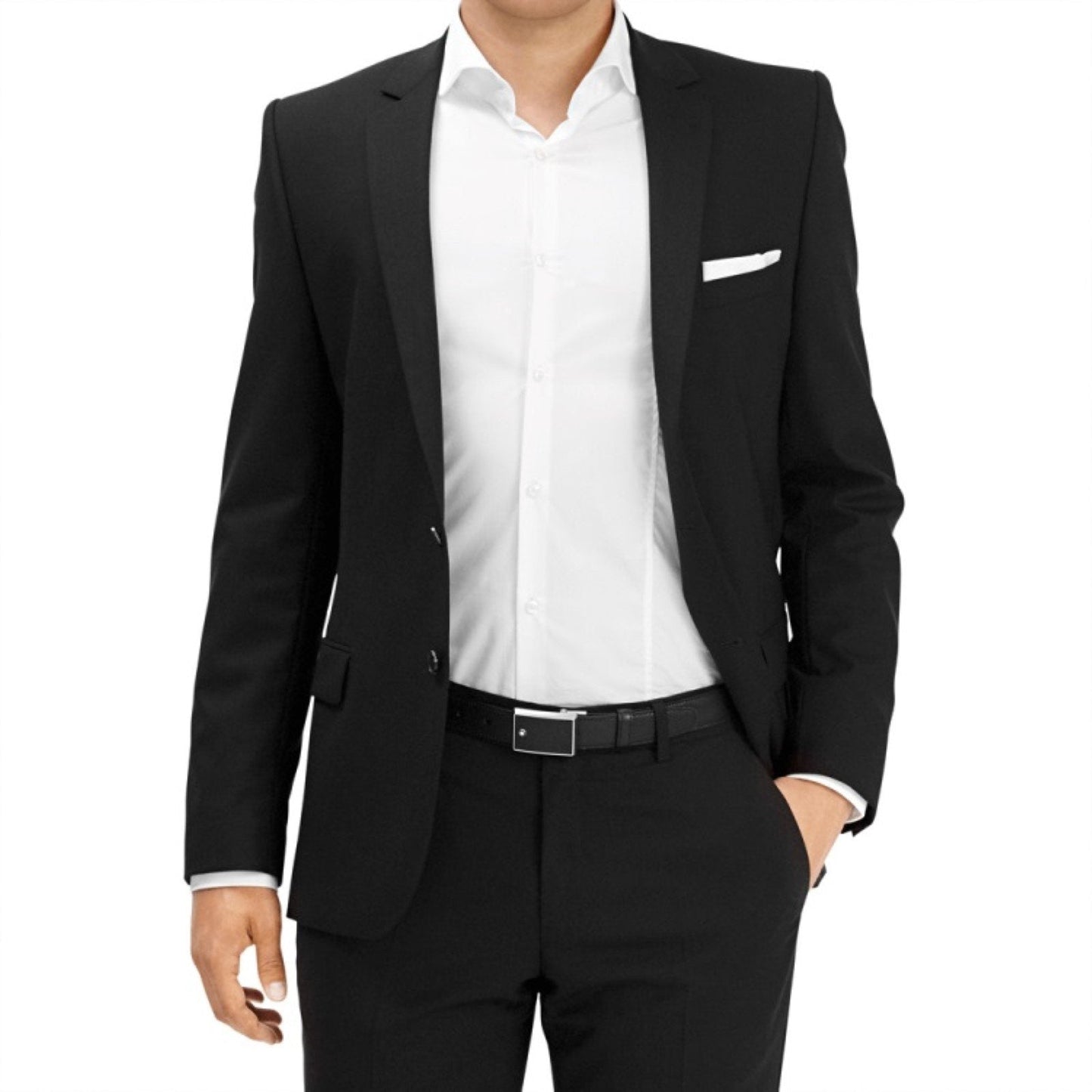 Montblanc cintura regolabile Sartorial nero 114421