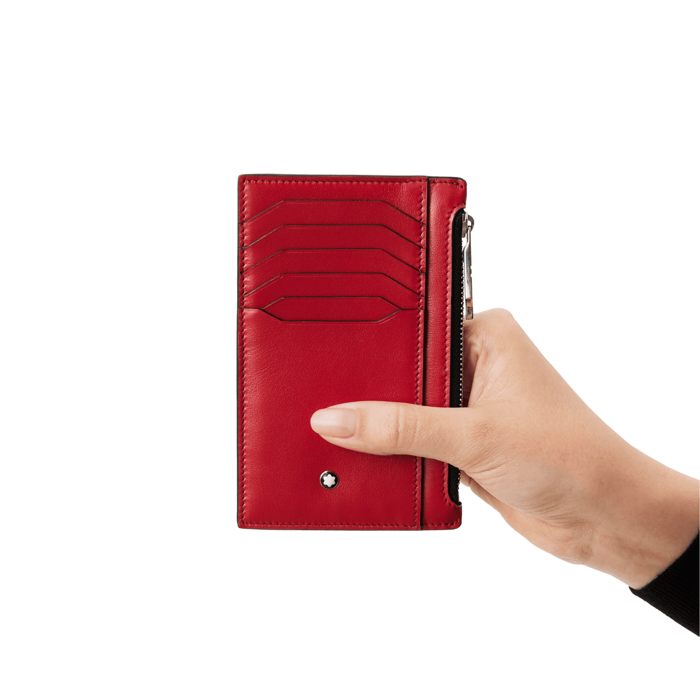 Montblanc custodia Meisterstück 8 scomparti con tasca con rosso 129688