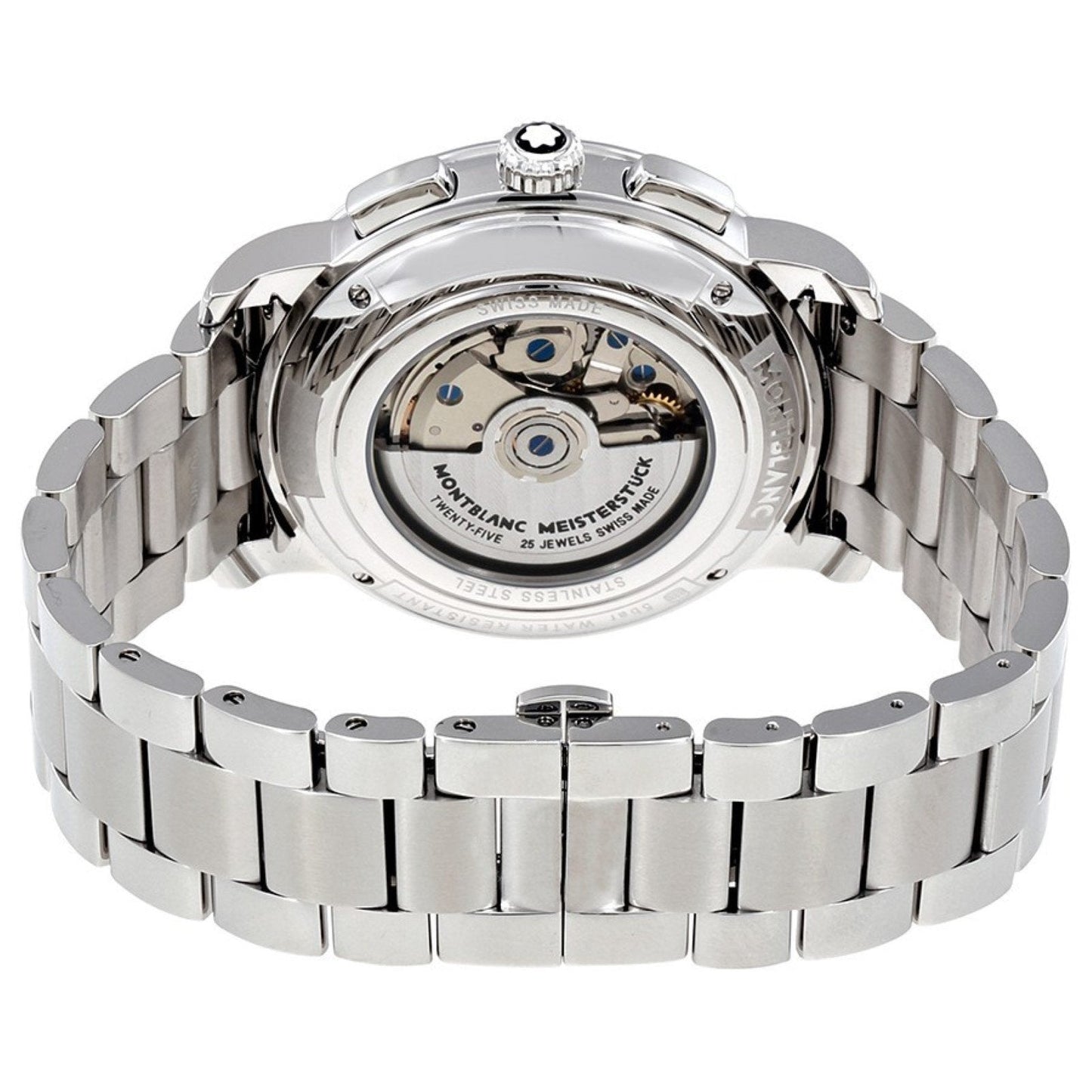 Montblanc orologio 4810 Chronograph 43mm argento automatico acciaio 114856