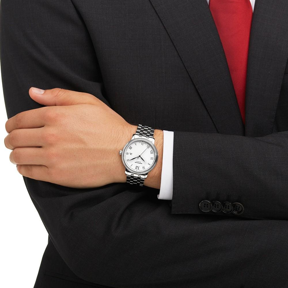 Montblanc orologio Tradition Date Automatic 40mm acciaio 112610
