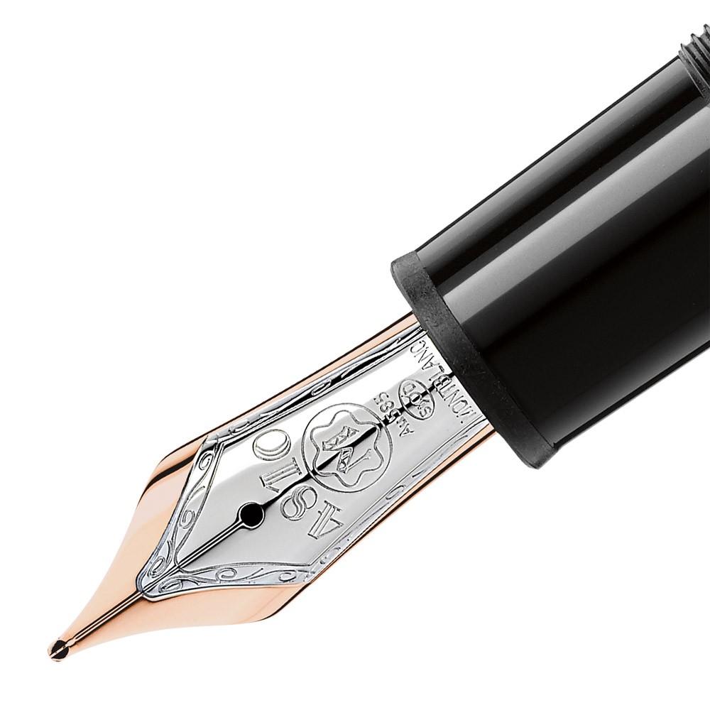 Montblanc stilografica Meisterstück Red Gold LeGrand punta M 112670