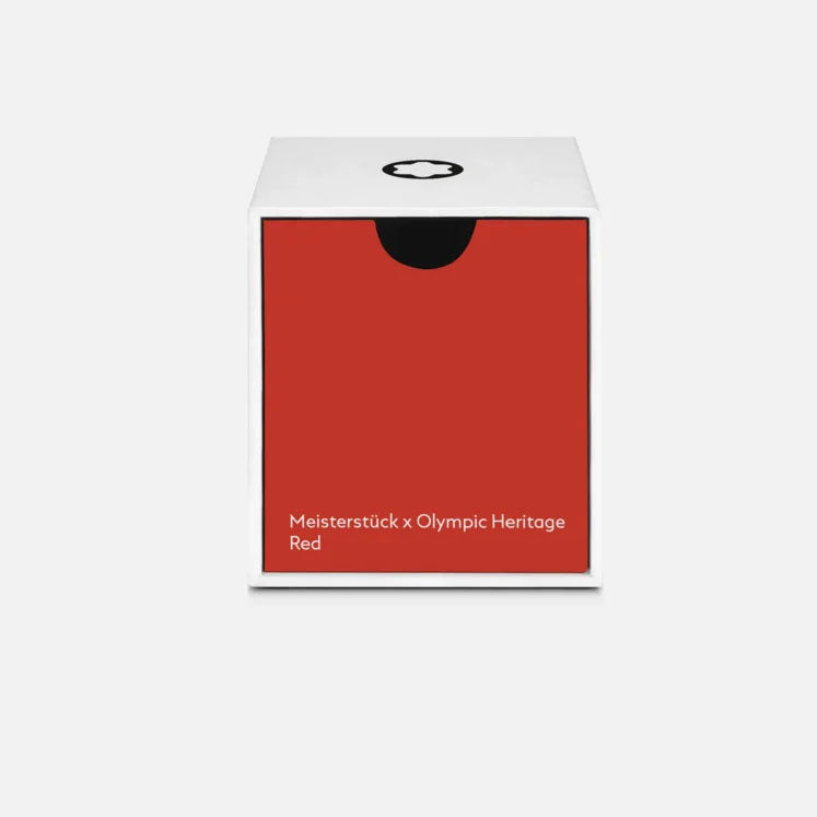 Montblanc boccetta d'inchiostro 50ml Meisterstück x Olympic Heritage Paris 1924 rosso 132952