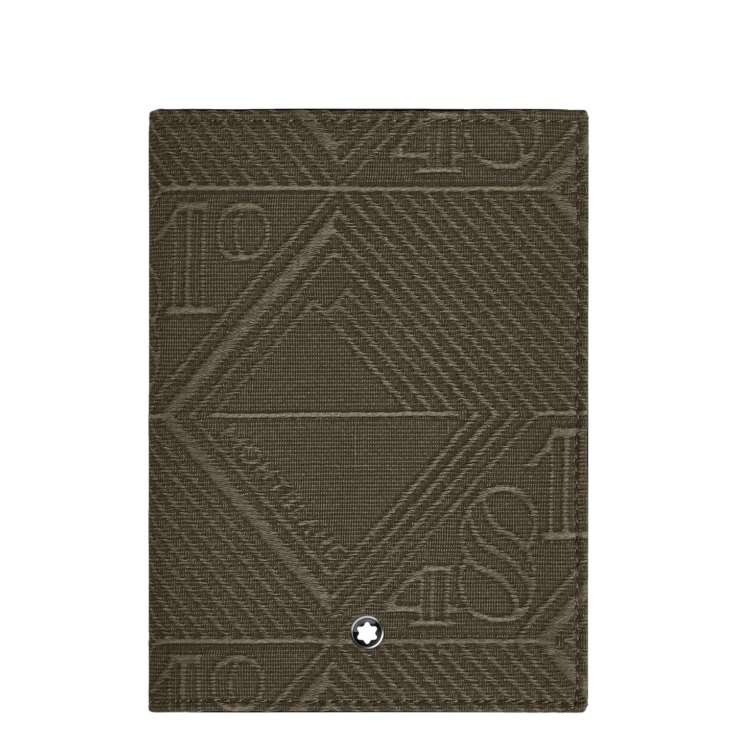 Montblanc custodia per passaporto 4810 kaki verde 220265