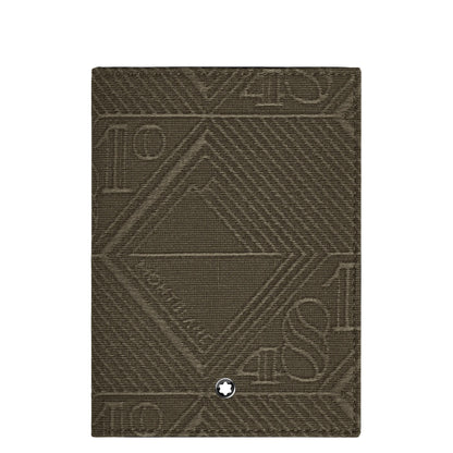 Montblanc custodia per passaporto 4810 kaki verde 220265