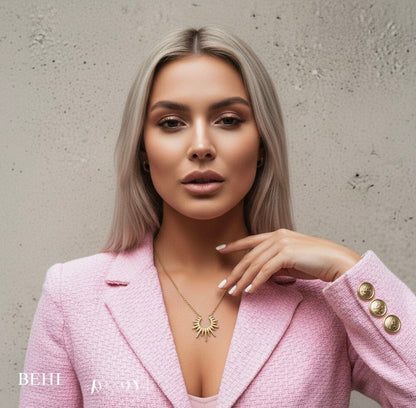 BEHI SUN STAR NECKLACE