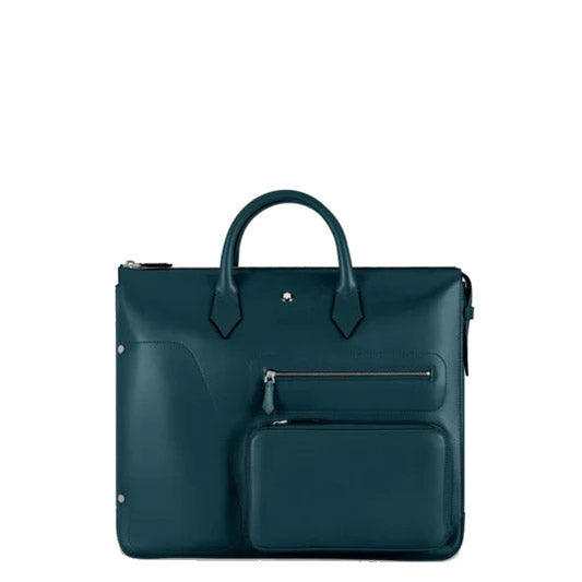 Montblanc borsa 24/7 Soft blu legion 198736