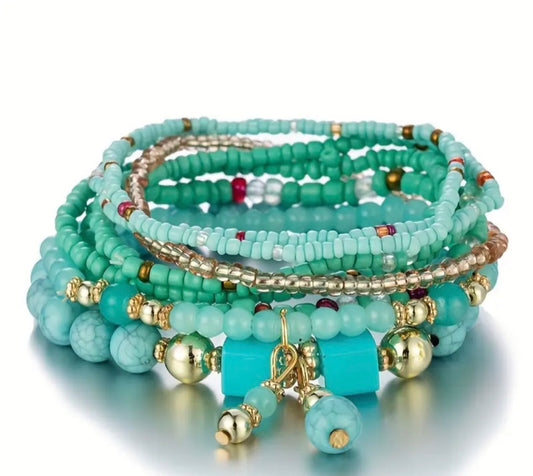Bracciale Bohèmien multistrato