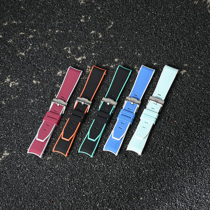Cinturino CINTURATO con BORDI in morbido silicone e aggancio rapido