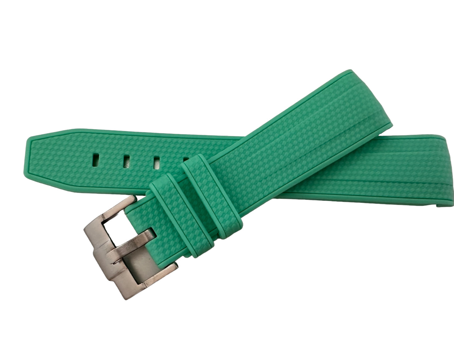 Cinturini silicone avvolgenti CARBON da 20mm per Omega x Swatch