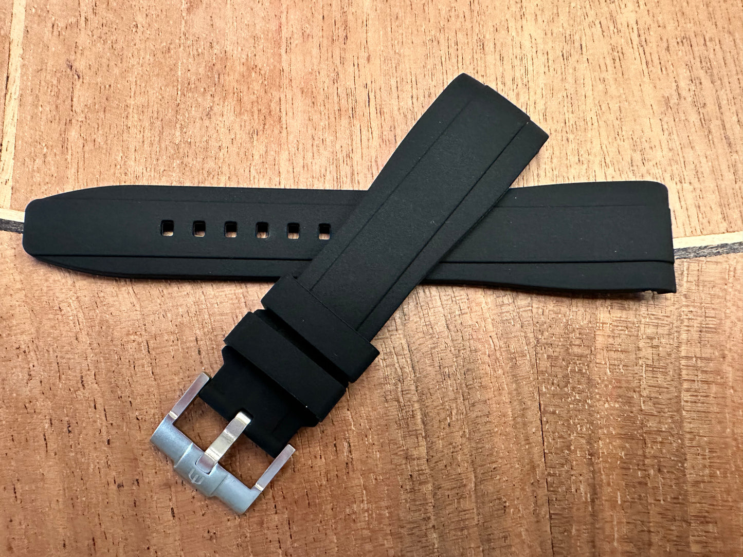 Cinturini BLANC in silicone da 22mm (Es. BlancpainxSwatch)