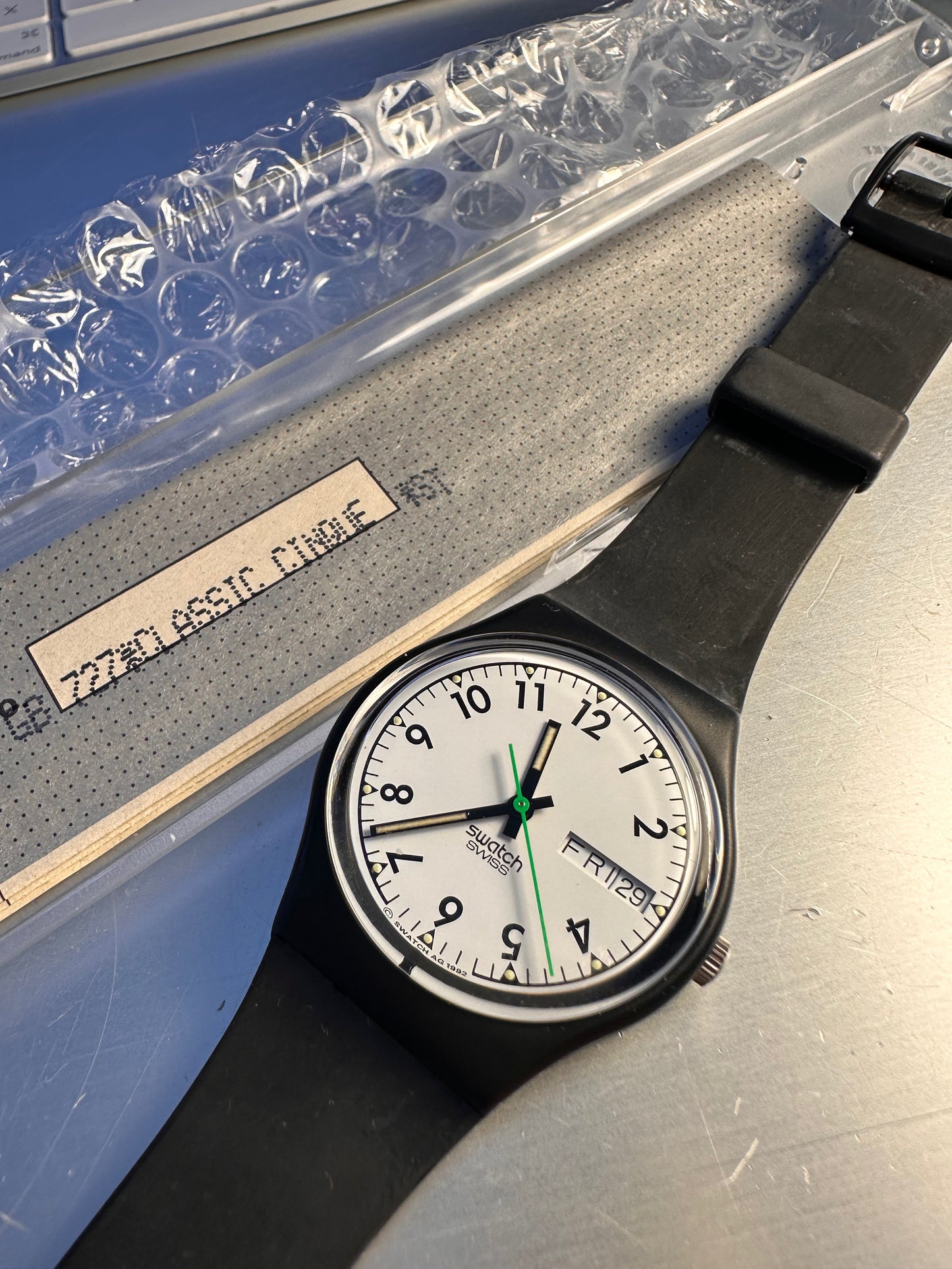 Swatch Gb 727 Lancetta verde