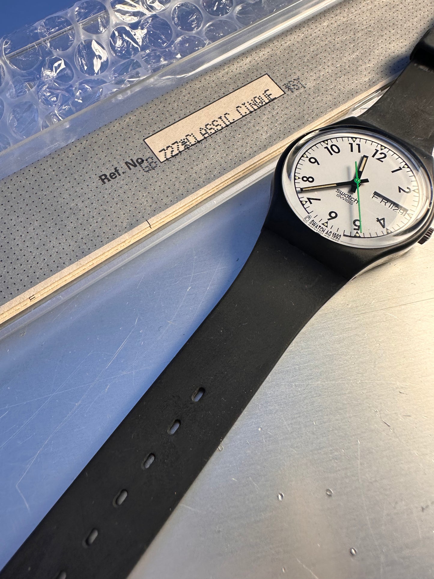 Swatch Gb 727 Lancetta verde