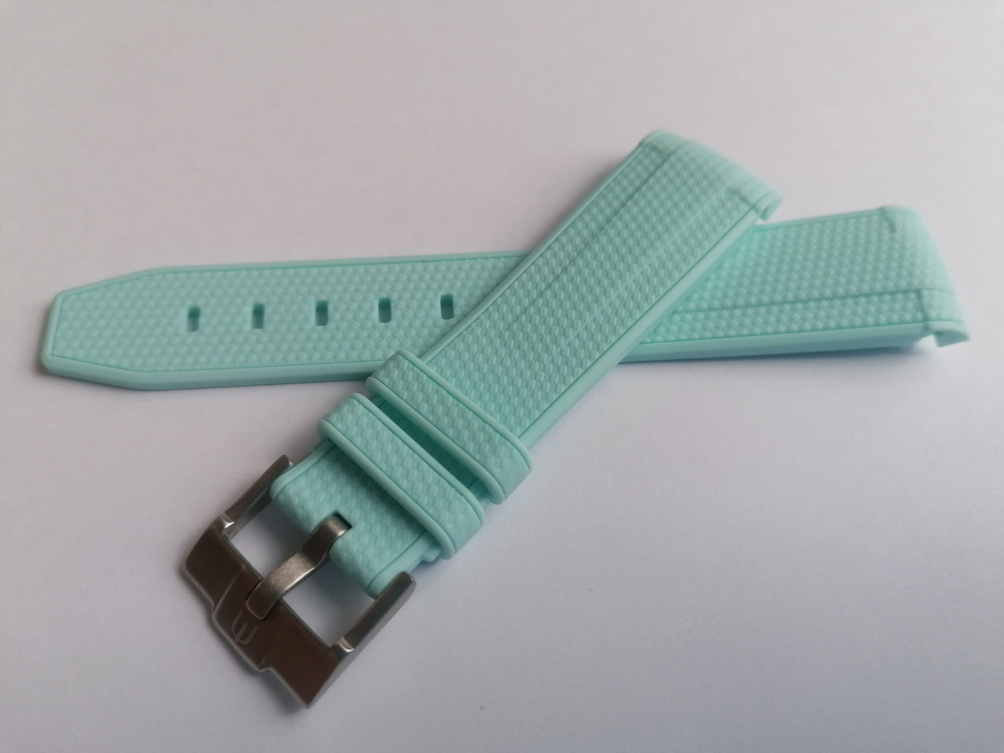 Cinturini silicone avvolgenti CARBON da 20mm per Omega x Swatch