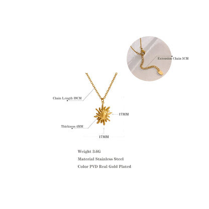 BEHI SUN NECKLACE