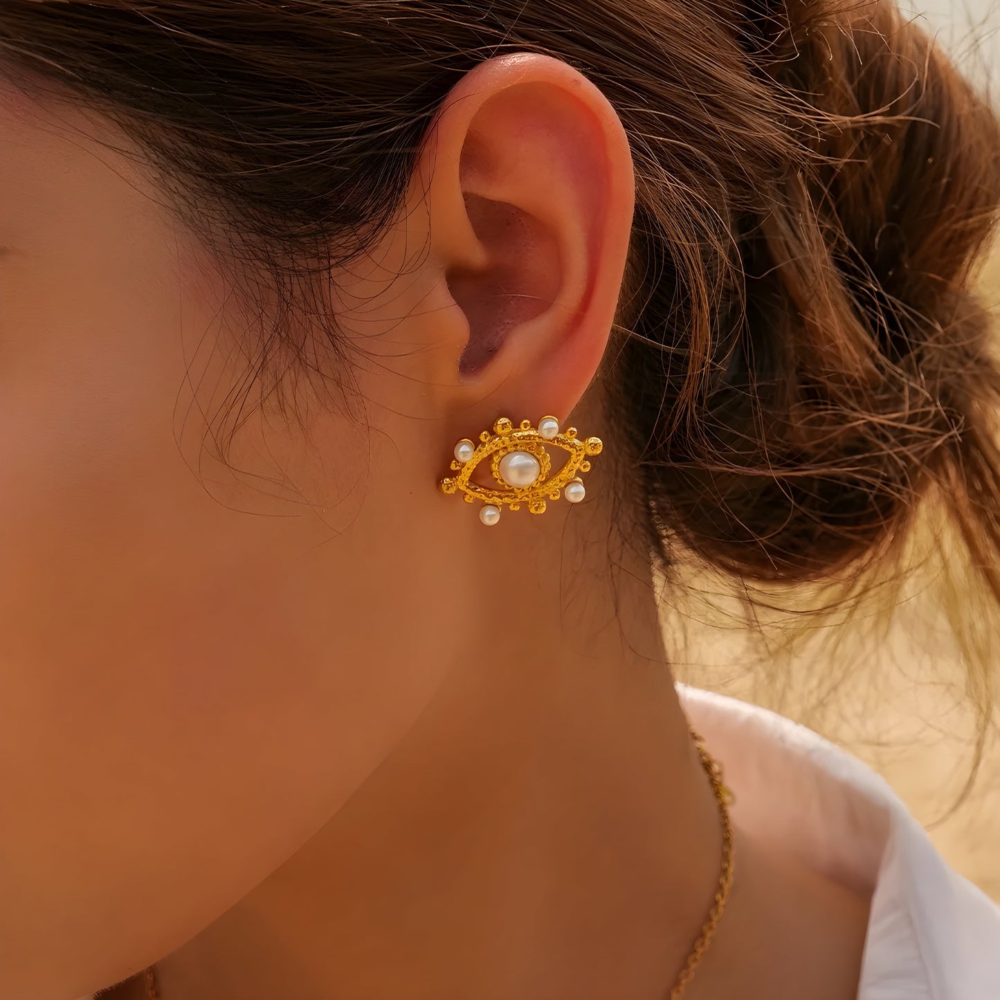 BEHI REBECCA stud EARRINGS