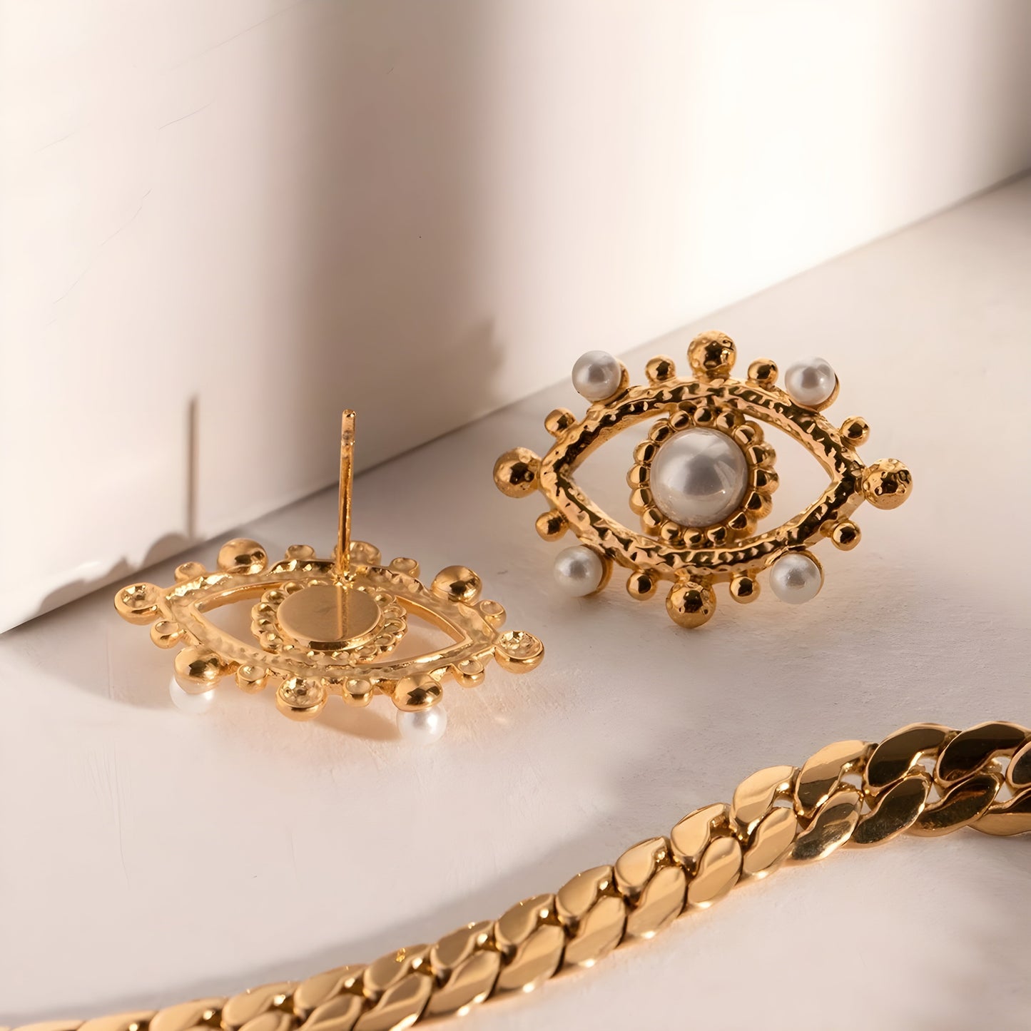 BEHI REBECCA stud EARRINGS