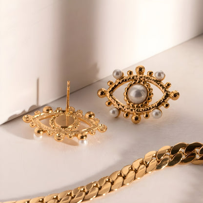 BEHI REBECCA stud EARRINGS