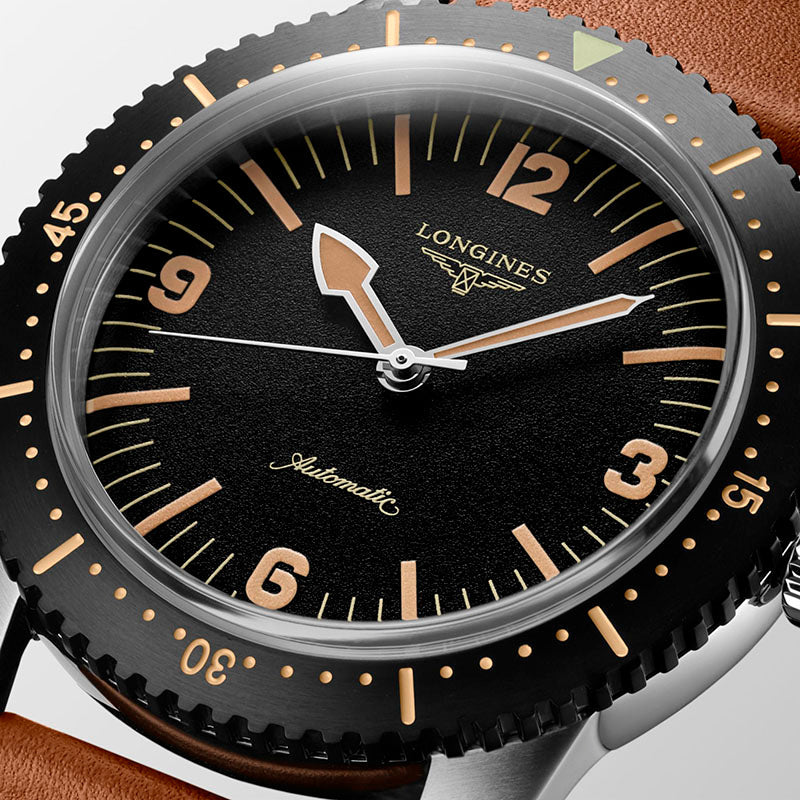 Longines orologio uomo The Longines Skin Diver Watch 42mm acciaio automatico L2.822.4.56.2