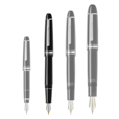 Montblanc stilografica Meisterstück platinum punta M 132468