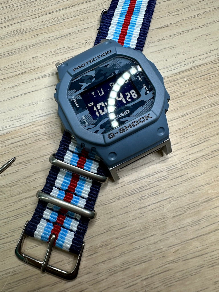 Kit adattatore x cinturini NYLON/NATO da 22mm (interni 16mm)