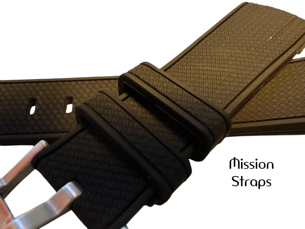 Cinturino CINTURATO con BORDI in morbido silicone e aggancio rapido