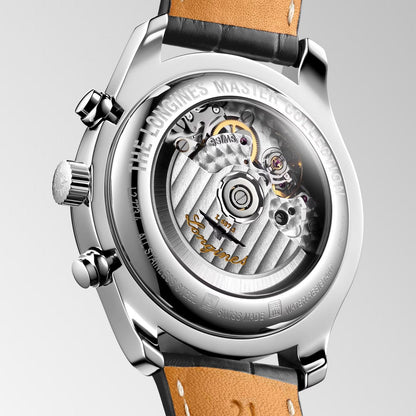 Longines orologio Master Collection 42mm antracite automatico acciaio L2.773.4.61.2
