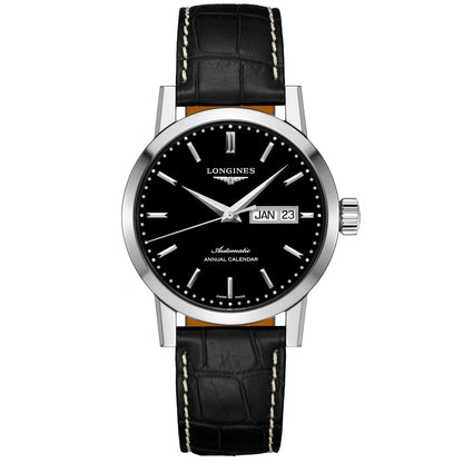 Longines orologio The Longines 1832 40mm nero automatico acciaio L4.827.4.52.0
