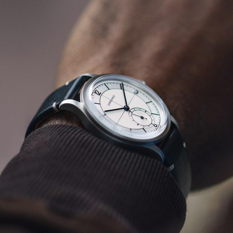 Longines orologio The Longines Heritage Classic 38.5mm argento acciaio automatico L2.828.4.73.0