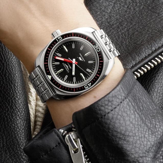 Longines orologio Ultra-Chron Box Edition 43mm nero automatico acciaio L2.836.4.52.9