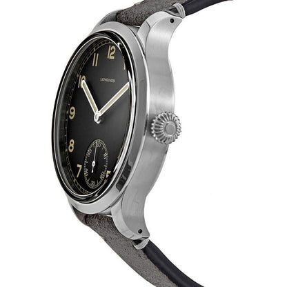 Longines orologio uomo Heritage Military 43mm acciaio carica manuale L2.826.4.53.2