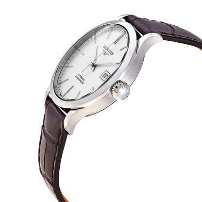 Longines orologio uomo Record collection 38,5mm automatico acciaio L2.820.4.72.2