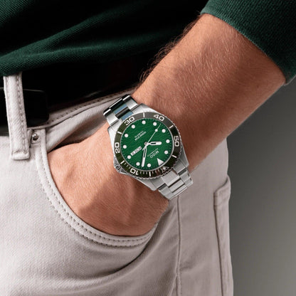 Mido orologio Ocean Star 200C 42,5mm verde automatico acciaio M042.430.11.091.00