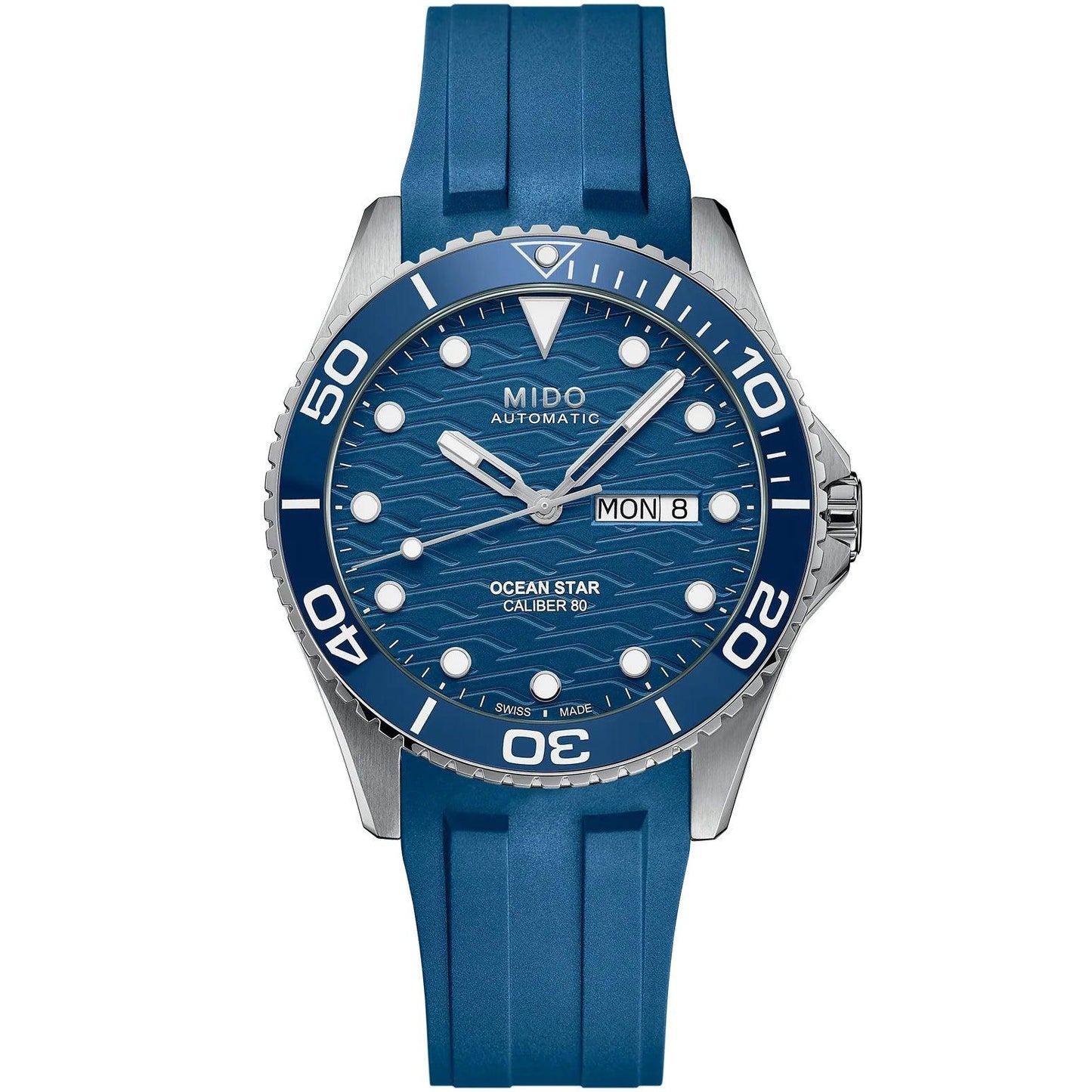 Mido orologio Ocean Star 200M 42mm blu automatico acciaio M042.430.17.041.00