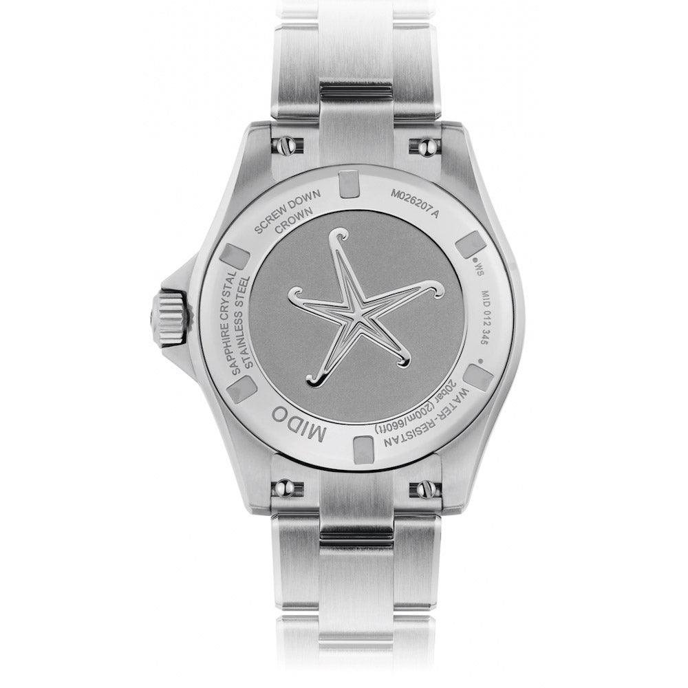 Mido orologio Ocean Star 36,5mm blu automatico acciaio M026.207.11.041.00