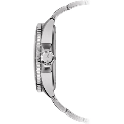 Mido orologio Ocean Star Captain GMT 44mm nero automatico acciaio M026.629.11.051.01