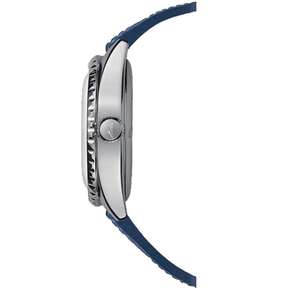 Mido orologio Ocean Star Decompression Worldtimer Special Edition 40mm blu automatico acciaio M026.829.17.041.00