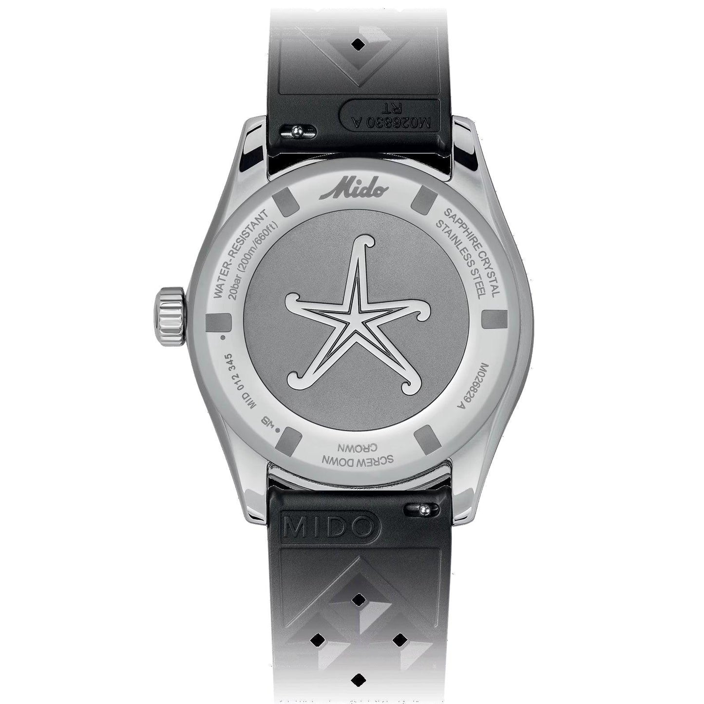 Mido orologio Ocean Star Decompression Worldtimer Special Edition 40mm nero automatico acciaio M026.829.17.051.00