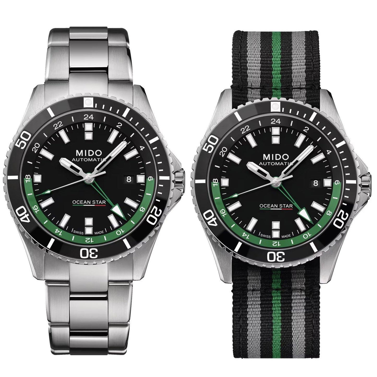 Mido orologio Ocean Star GMT 44mm nero automatico acciaio Limited Edition 000/250 M026.629.11.051.03