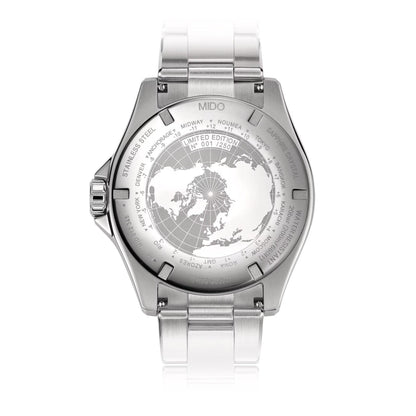 Mido orologio Ocean Star GMT 44mm nero automatico acciaio Limited Edition 000/250 M026.629.11.051.03