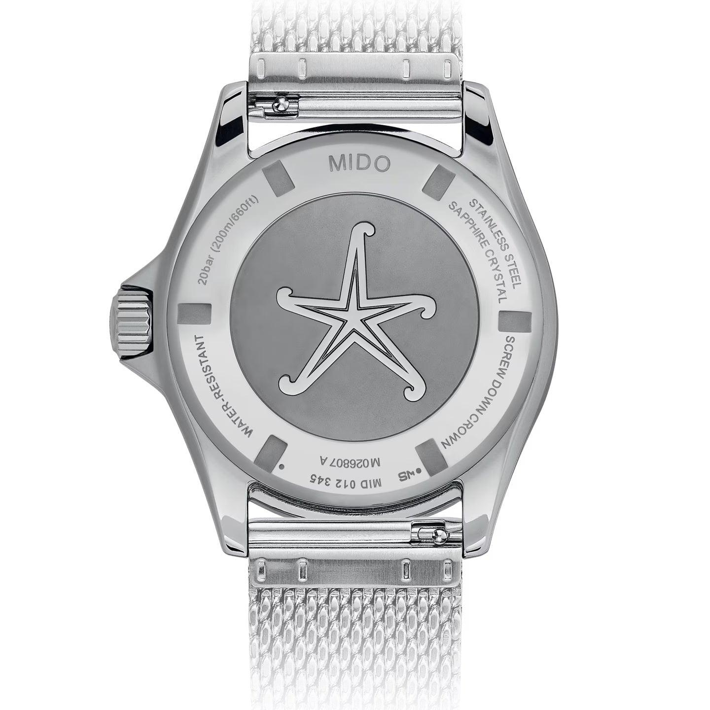 Mido orologio Ocean Star Tribute Special Edition 40mm blu automatico acciaio M026.807.11.041.01